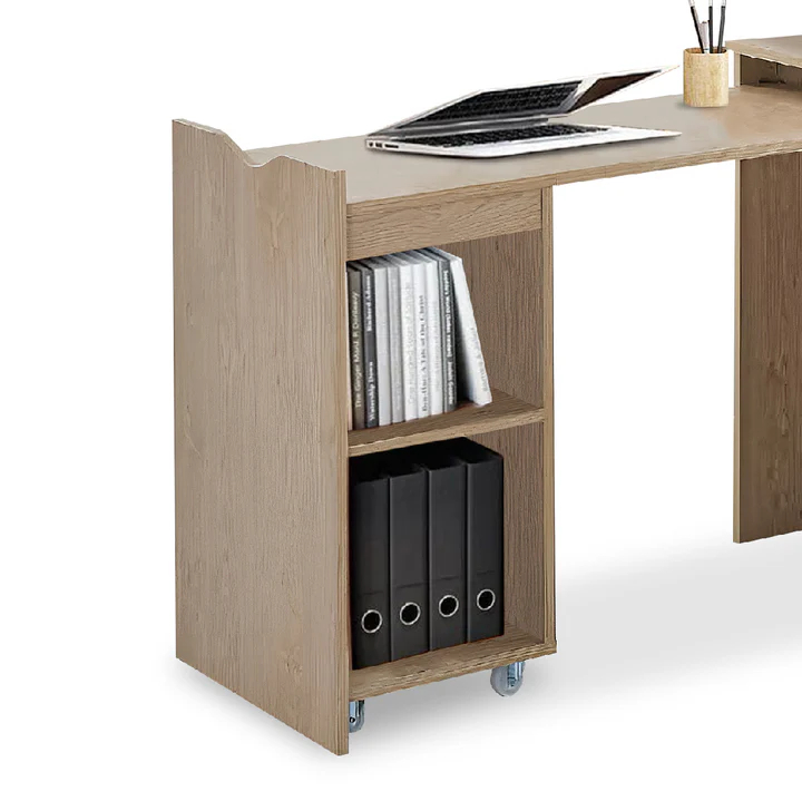 L-Shaped Desk Detail